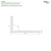 HEXIM Hollow Chamber Angle Strips White - PVC Plastic Angle