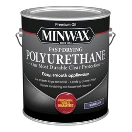 Minwax Satin Clear Fast-Drying Polyurethane 1 gal. - Case of: 2