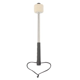 Bass Drum Mallet, Durable Wool Felt Head Metal Drumstick Mallet Percussion Marching Band Accessory Percussion Part