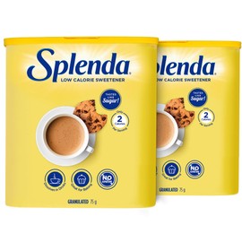 SPLENDA No Calorie Sweetener Granules 75g (2 Pack)