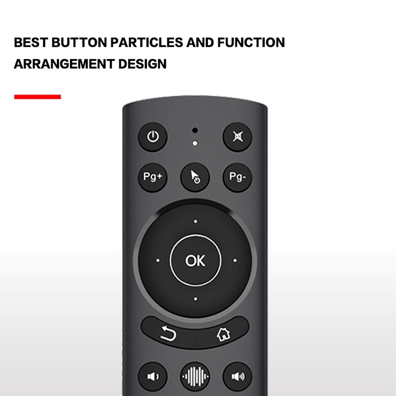 Voice Remote Control 2.4G Wireless Mouse IR Learning with Backlight