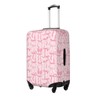 Luggage Suitcase Covers for Luggage Pink Bows 2, High Elasticity