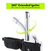 Extremus Blaze 360 Rechargeable Electric Lighters, Dual Arc Lighter, Windproof