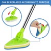 JDNOZW 2 in 1 Scrub Cleaning Brush with 37” Long