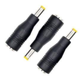 KarlKers Solar Panel Adapter, DC7909 Female to DC5525 Male Connector, 8mm to 5.5mm, for Solar Generator Portable Power Station, Rechargeable Battery, UAV, Surveillance Camera 3 Pack