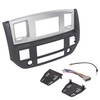 ECOTRIC Stereo Radio Double Din Dash Install Bezel Kit Compatible