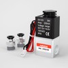 AIRZOE 1/4"NPT DC12V Solenoid Valve,2 Way Normally Closed Electric Solenoid