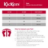 Kickers Kickers Mens Tovni Lacer Trainers Low-Top Sneakers, Black, 6.5