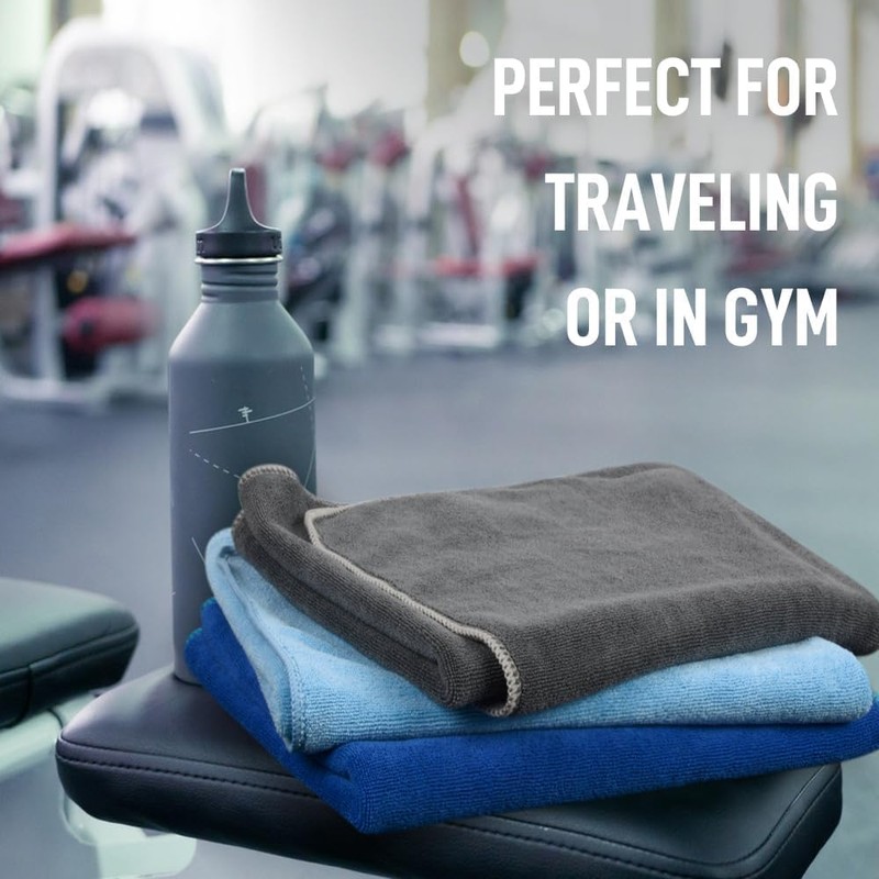 Sinland Microfiber Fast Drying Gym Towels Soft Lightweight Camping Towel