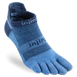 Injinji Run Lightweight No Show Nüwool Jean L