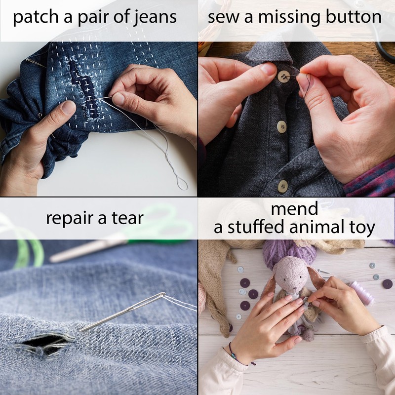 Easy to Use Sewing Kit for Adults and Kids -