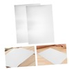 ABOOFAN 2pcs Aluminum Sublimation Blanks for DIY Engraving Blank Metal