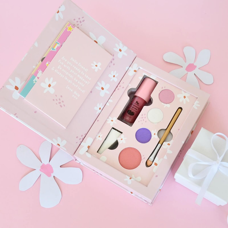 No Nasties Kids Natural Makeup Palette Kit - Nala Pink,
