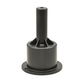 WAGNER Award-winning table pull-out roller retractable for extending tables - wheel diameter 27 mm, depth 75 mm, height 6 mm, soft running surface, light spring, load capacity 22 kg - 01008801