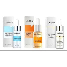 Lanbena Sérum Hidratante Antiacné con Ácido Hialurónico 3 Piezas