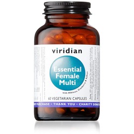 Viridian Essential Female Multi - Hibiscus and Cranberry - 60 Vegicaps