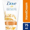 Dove Oatmeal Hand Treatment Cream - Pack of 6 x