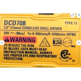 DCD708, DCD708B, Belt Clips Steel Suitable For D-alt 1/2" 20V MAX Brushless Cordless Drill Driver 3/Pcs