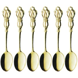 Takakuwa Metal Rune Gold Demi Spoons, Set of 6 519460