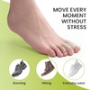 Bukihome Toe Separators for Overlapping Toes, Gel Bunion Corrector and