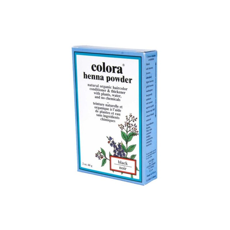 Colora Henna Powder, Black