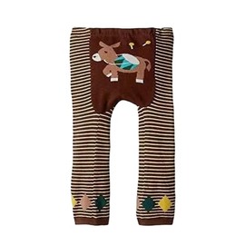 Wrapables Baby & Toddler Leggings, Donkey and Drum - 12 to 24 Months