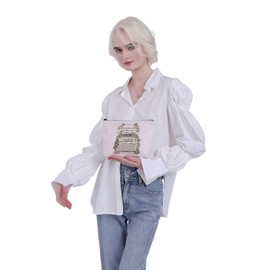 MBMSO Writer Makeup Bag Funny Writer Gifts for Writing Lover Novelist Author Gifts Typewriter Cosmetic Bag Novel Writer Pouch (Writer bag)