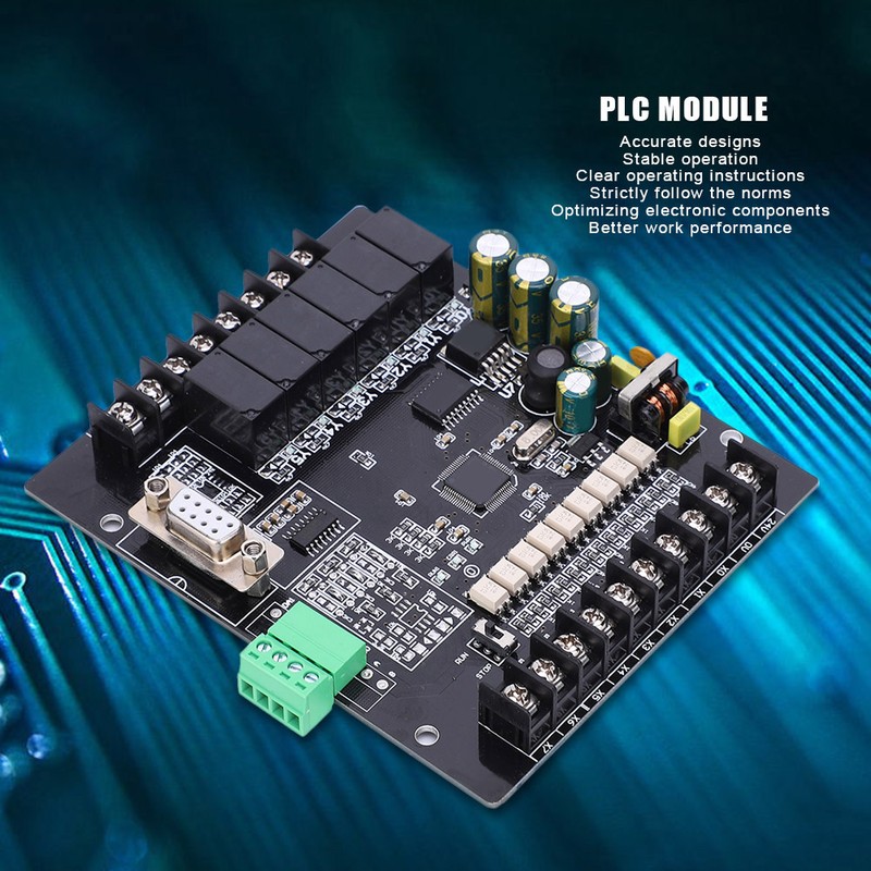 Industrial Control Board PLC Programmable Controller Module Temperature Probe FX1N14MR3N