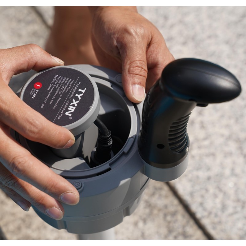 NBJIALIN Motorized Pool Thruster for Inflatable River Tube Float -