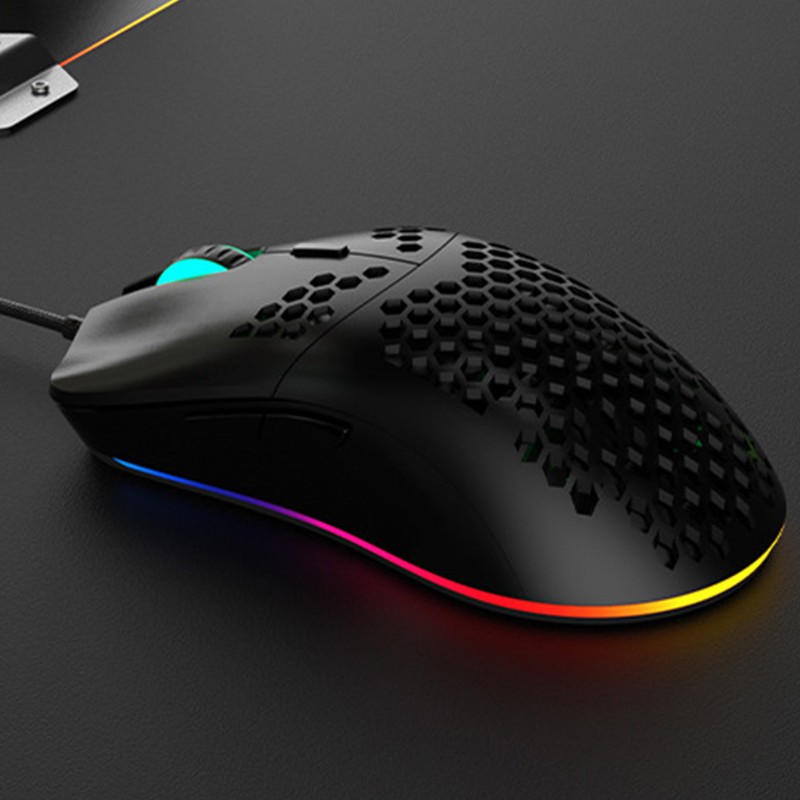 AJAZZ Wired Mouse Gaming Ultralight DPI Adjustable 7 Key Computer