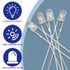 Innfeeltech 100pcs 3mm RGB LED Diode Light DC 3.0~3.4V, 20mA,