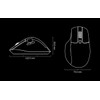 Keychron M6 Bluetooth Wireless USB Dual Scroll Mouse Black