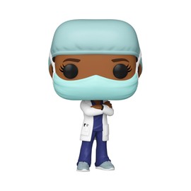 Funko Pop! Heroes: Front Line Worker- Female Hospital Worker #2, Multicolor