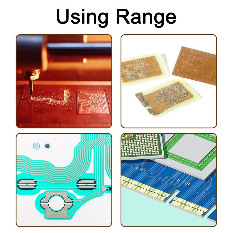 FR-4 Copper Clad PCB Laminate Circuit Board, Single Side, 4