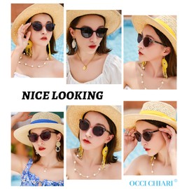 OCCI CHIARI Reading Sunglasses Women UV Protection Outdoor Reader Glasses 1.0 1.25 1.5 1.75 2.0 2.25 2.5 2.75 3.0 3.25 3.5 3.75 4.0 (Gray 4.0)