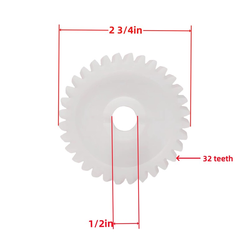 Drive Gear 81B0045 Replacement for Liftmaster Chamberlain Craftsman Sears Garage