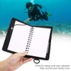 Tbest Dive Slate,Submarine notebook Scuba Diving Underwater Notebook Waterproof Paper