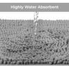 LuxUrux Bath Mat Extra-Soft Plush Bath Shower Bathroom Rug, 1''