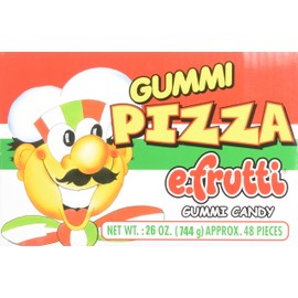 Gummi Pizza by E-Fruitti 48 Count (Net Wt. 26oz)