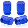 MEAJOO 4PCS Car Tire Valve Stem Caps, Waterproof Airtight Car