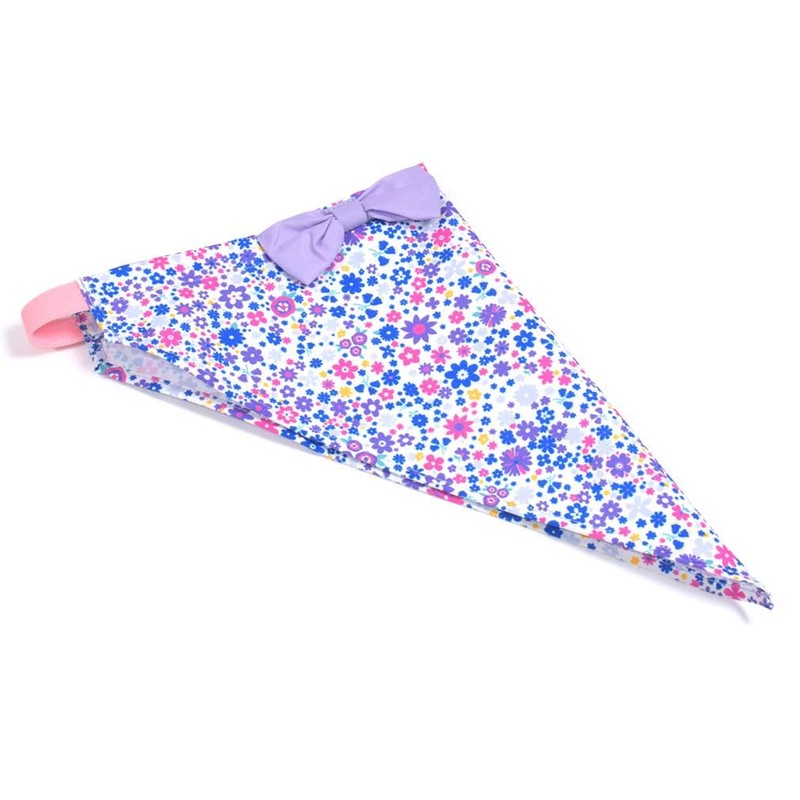 COLORFUL CANDY STYLE Back Cross Apron (Girls) PET Flower Pattern