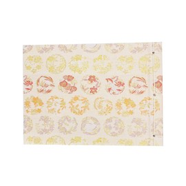 Kochi Binding Book, For Writing Book, Top In Type, Medium Size, Nishijin Brocade (Flower Ceiling Beige)