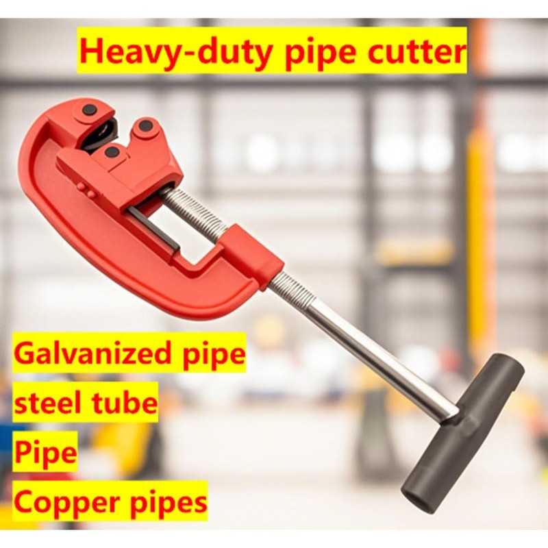 ELAIRUA Heavy Duty 1/8-2 Inch Pipe Cutter - Sharp and