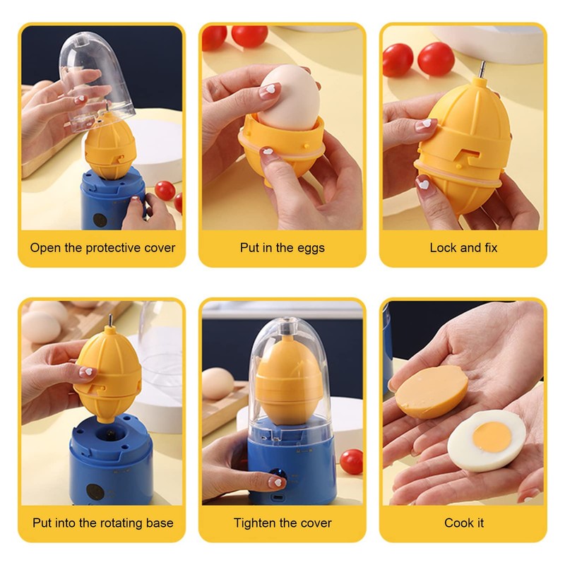 Electric Egg Spinner, Egg Stirrer in Shell, Golden Egg Maker,