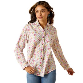 ARIAT Women's Billie Jean Shirt, Adina, Small
