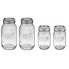 Ball Mason Regular Mouth Jars with Lids and Bands, Set