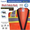 ProtectX 6 Pockets High Visibility Safety Vest for Men Women