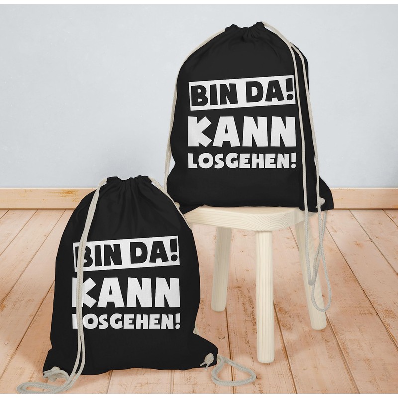 Shirtracer - Gym Bag Backpack - Sayings Statement with Saying