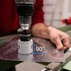 sourcing map Bi-Metal Hole Saw Kit 76mm (2-15/16") Hole Cutter