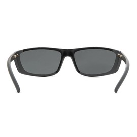 Hobie - Cabo Sport Polarized Sunglasses - Outdoor Sunglasses with HydroClean Lenses for Men and Women - Cobalt Mirror Lenses/Satin Grey Frame